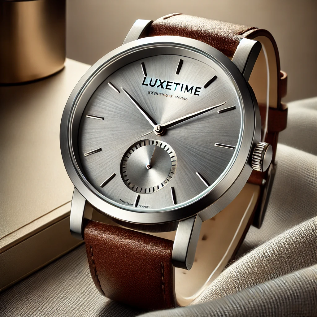 Elegante Armbanduhr „LuxeTime“ – Zeitloser Stil trifft auf Präzision